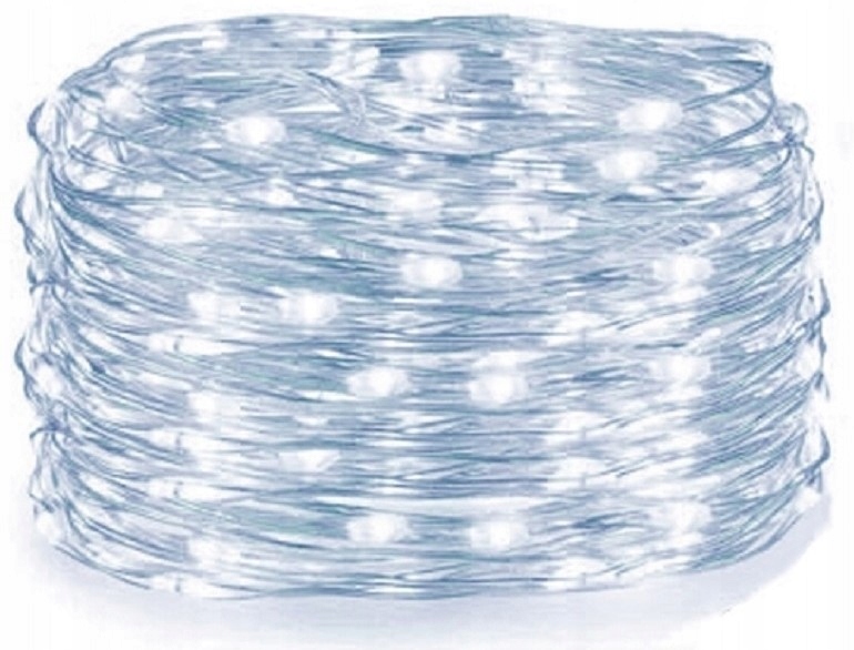 

Lampki Druciki Mikro 30 Led Biały zimny