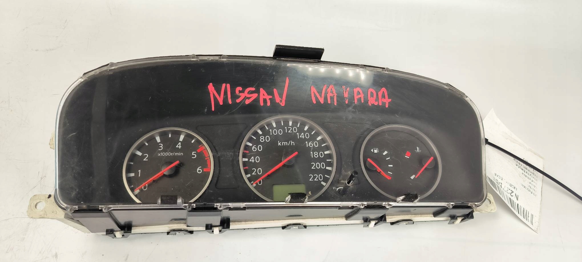dials clock NISSAN NAVARA