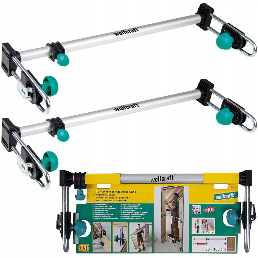 

Wolfcraft 3675000 Zestaw Rozpieraków Do Ościeżnic