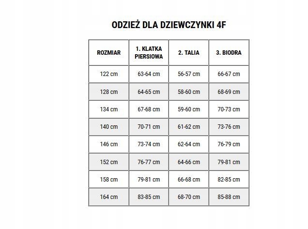 LEGGINSY DZIEWCZĘCE 4F GETRY LEGINSY BAWEŁNA 122 Płeć dziewczynki