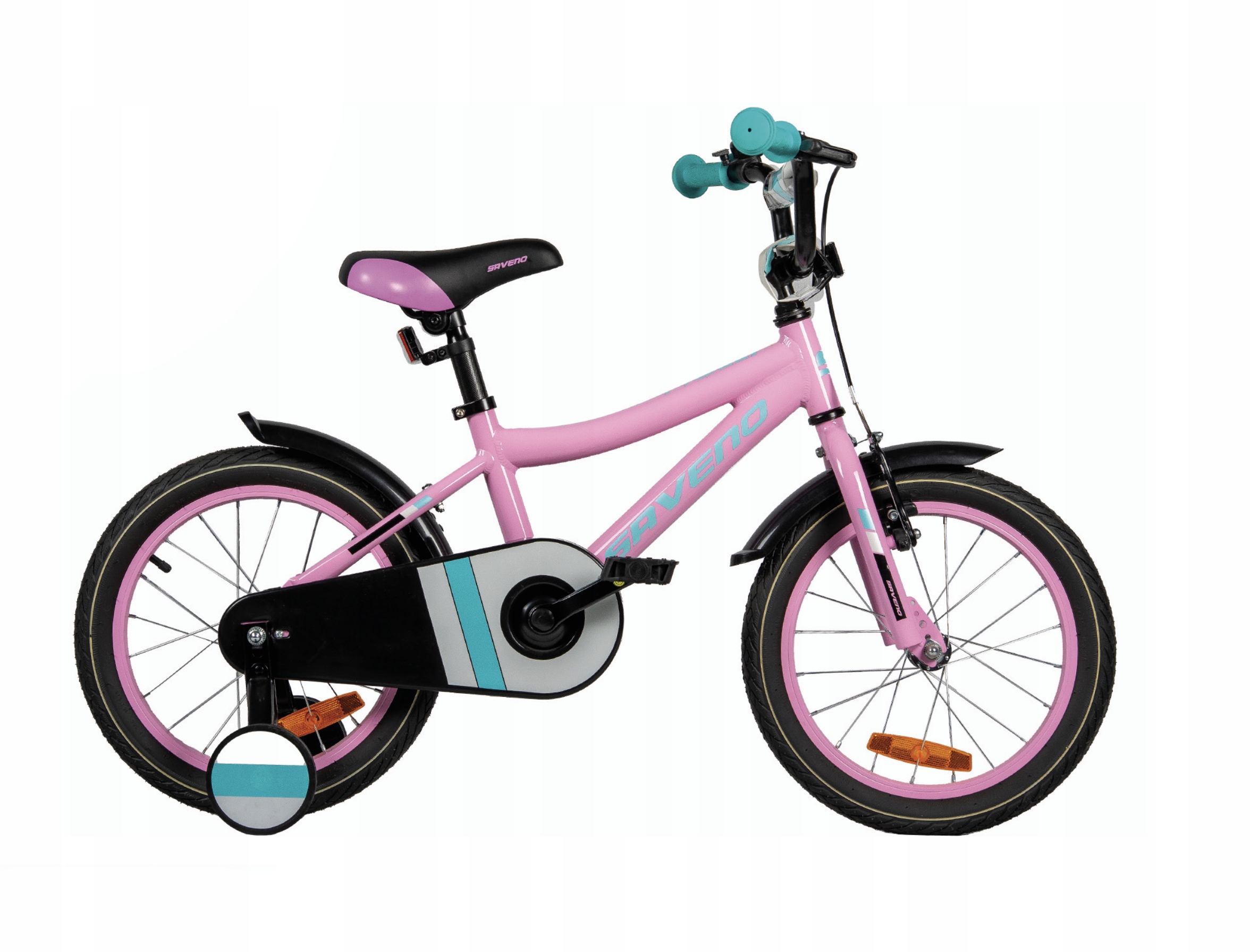 Rower Dziecięcy 16 Saveno Molli Aluminiowy Różowy