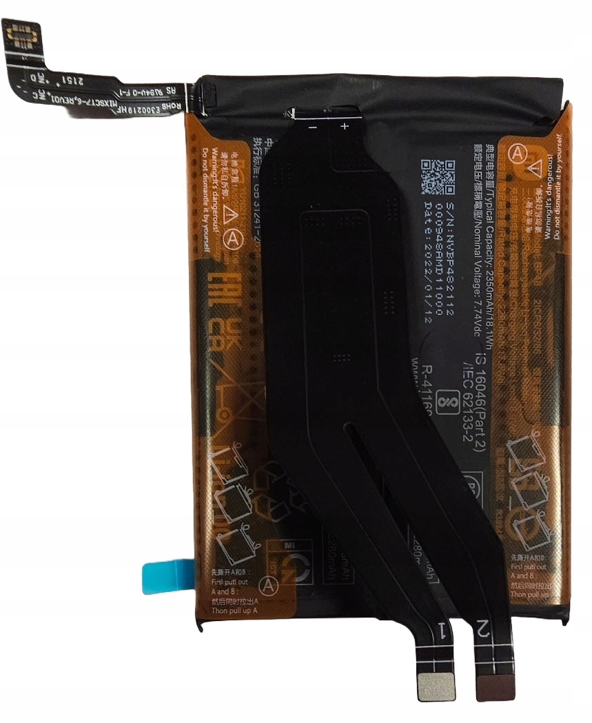 Xiaomi BP48 originální baterie pro Xiaomi Poco F4 Gt