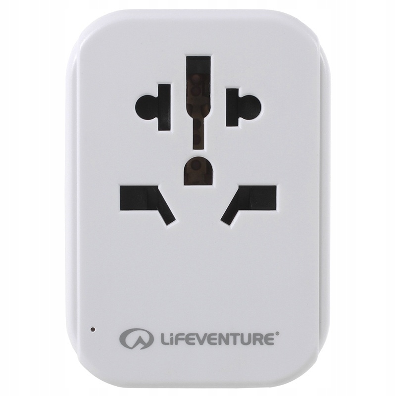 Cestovní adaptér World to Europe Travel Adaptor 2x Usb Usb-c Lifeventure