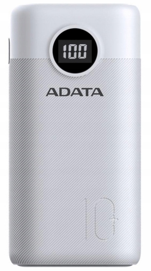 Power Bank ADATA P10000QCD 10000mAh czarny QC Marka ADATA