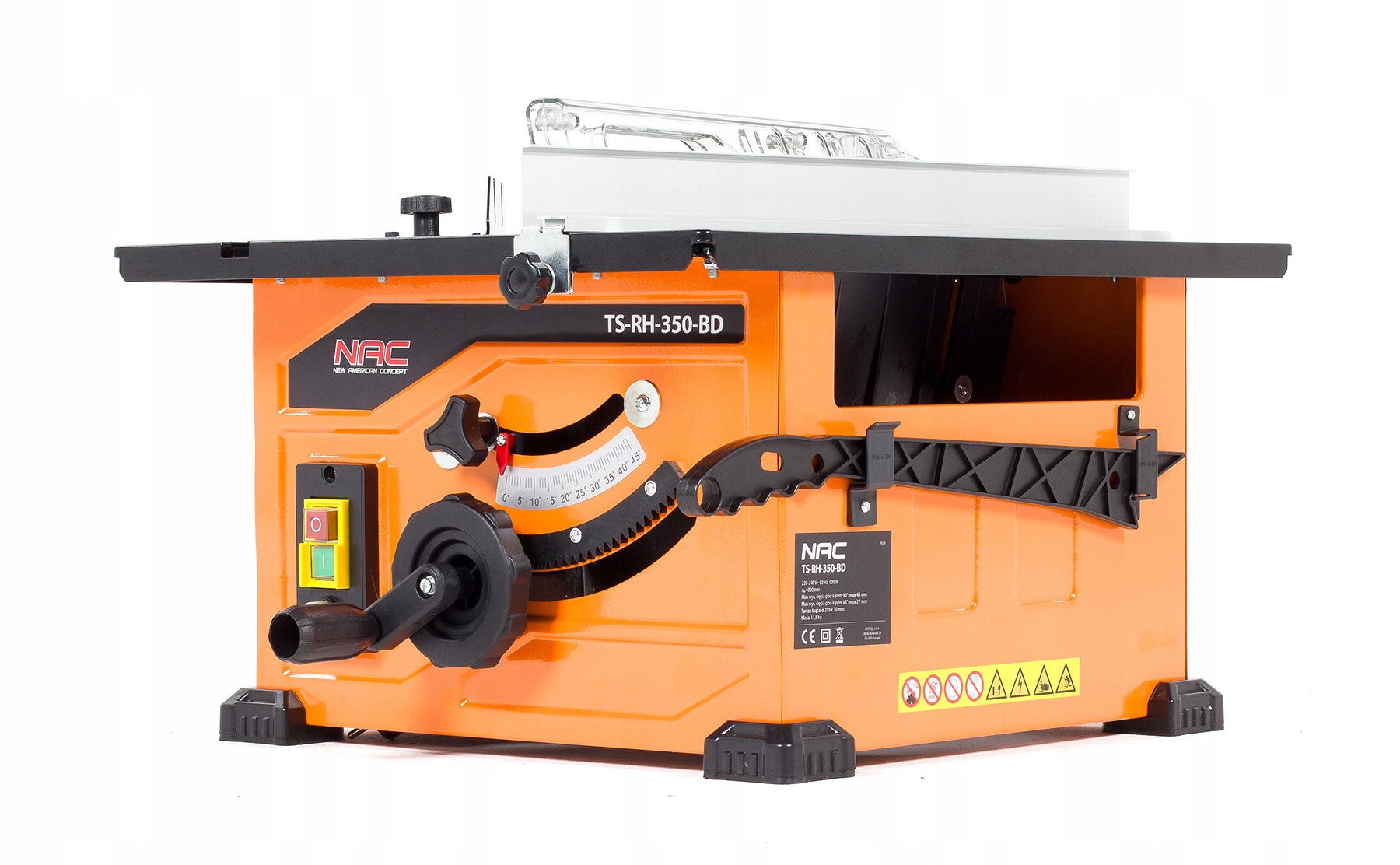 NAC PILARKA PIŁA STOŁOWA PRZECINARKA KRAJZEGA DO CIĘCIA DREWNA TARCZA Maksymalna moc 1800 W