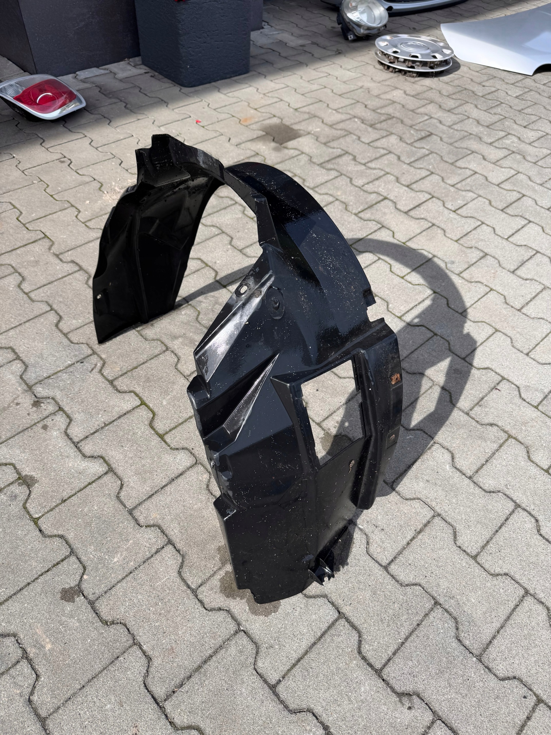 FIAT 500 mudguard left front front left 51786784