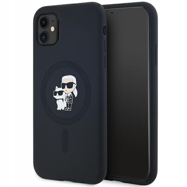 Pouzdro Pro Iphone 11 Xr Karl Lagerfeld Hardcase Magsafe Černý