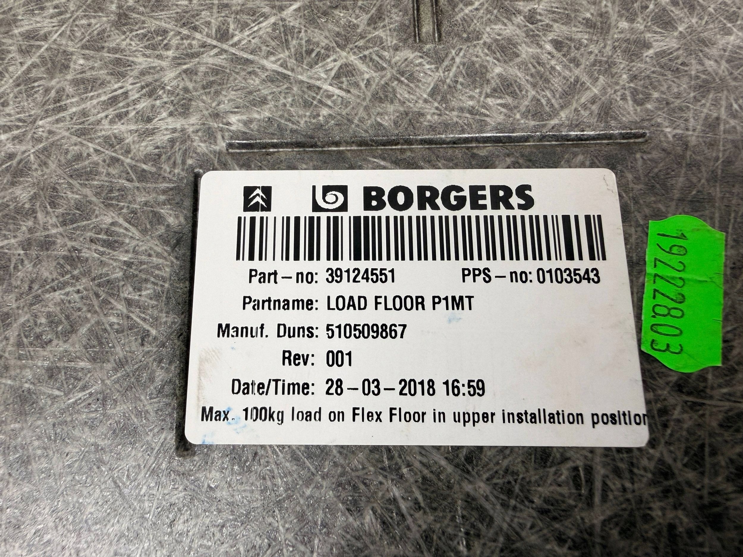 C3 Aircross floor mats boot 39124551