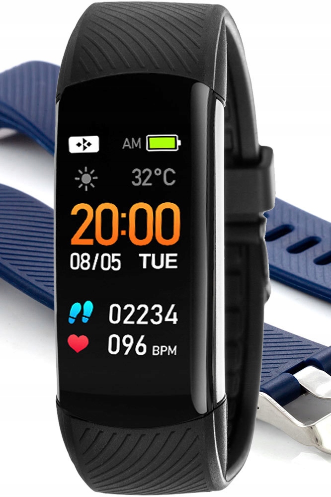 

Damski Pulsoksymetr Smartwatch Temperatura Rubicon
