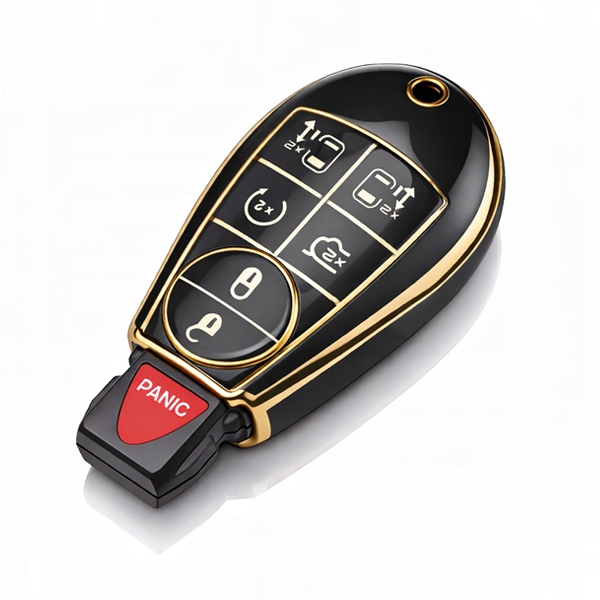 Etui Tpu Na Kluczyk Do Samochodu Do Chrysler Dodge Jeep Czarne