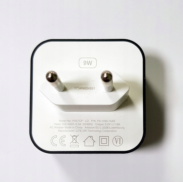 ZASILACZ ŁADOWARKA AMAZON 5.2V 1.8A 9W PS57CP USB Marka Amazon