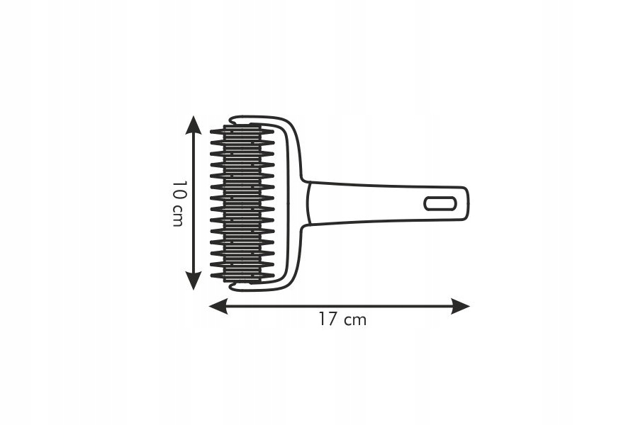 WAŁEK DO NACINANIA CIASTA RADEŁKO WYKRAWACZ DELICIA TESCOMA 10 CM Rodzaj wałek
