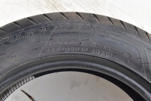 gomma LETNIA GOODYEAR EAGLE F1 ASYMMETRIC 3 225/55R17 97Y RUN FLAT 6,57mm
