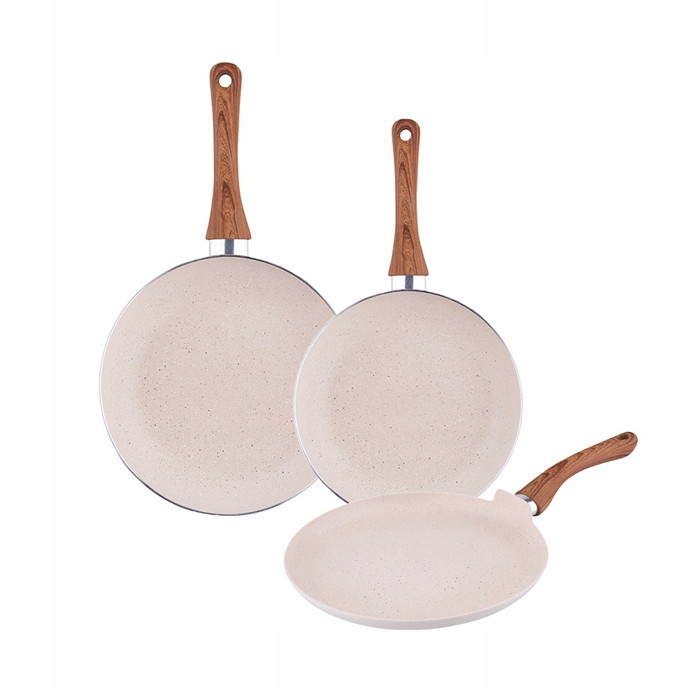 

Komplet patelni marmurkowych+ Patelnia naleśnikowa