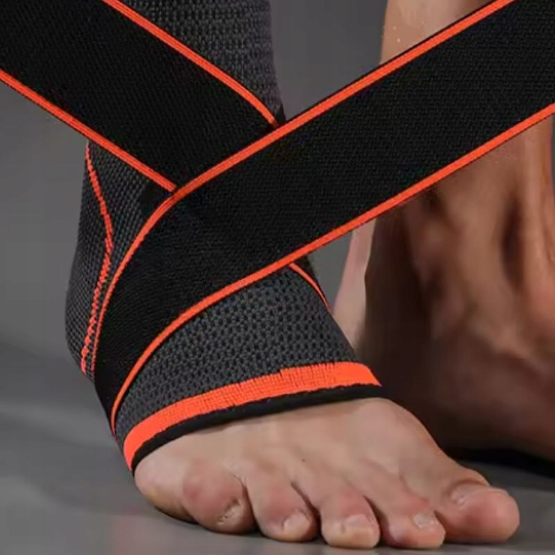 STABILIZATOR KOSTKI ORTEZA STAWU SKOKOWEGO OPASKA NA STAW SKOKOWY ORANGE Kolor szary