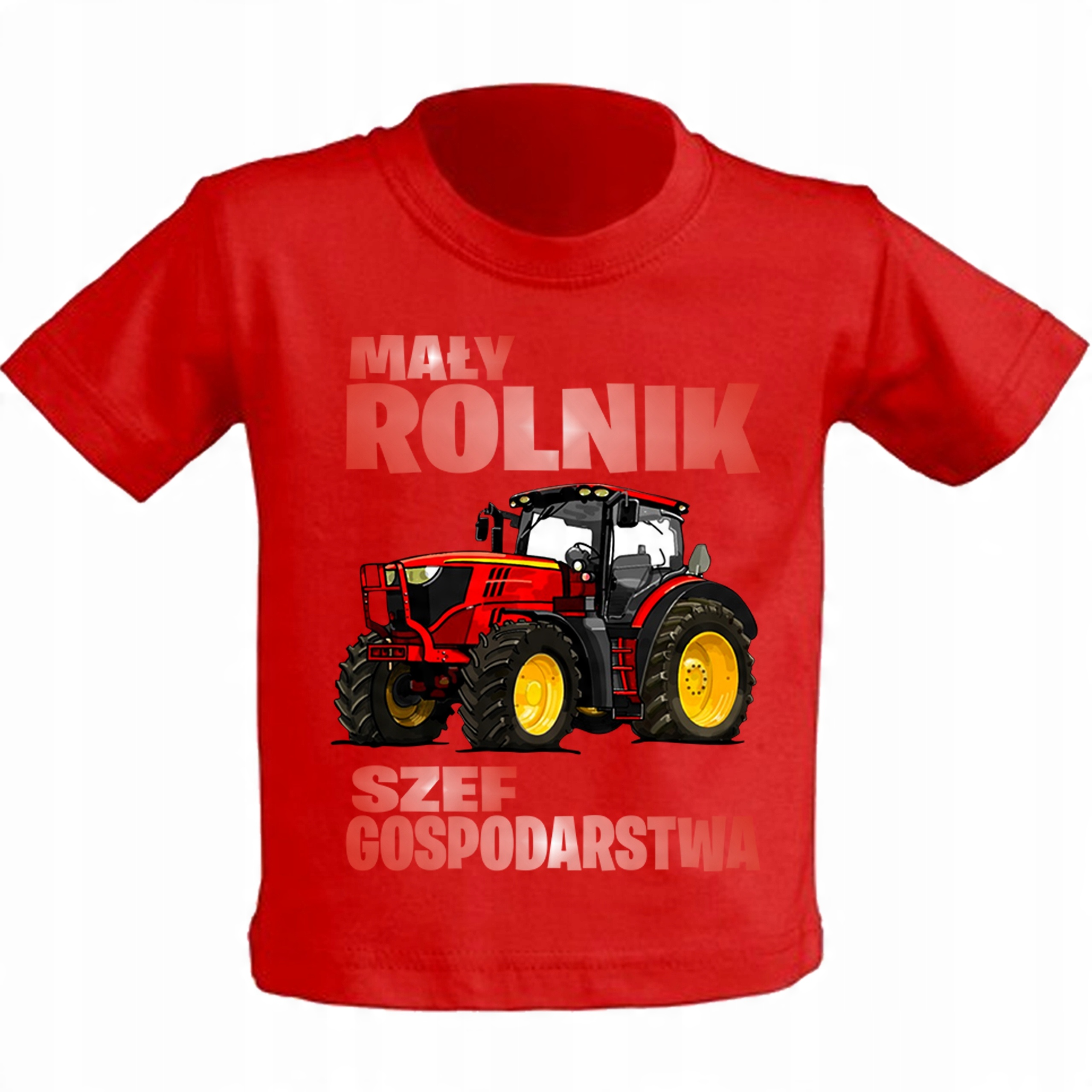 

Koszulka dziecinna Traktor Szef Gospodarstwa 5-6