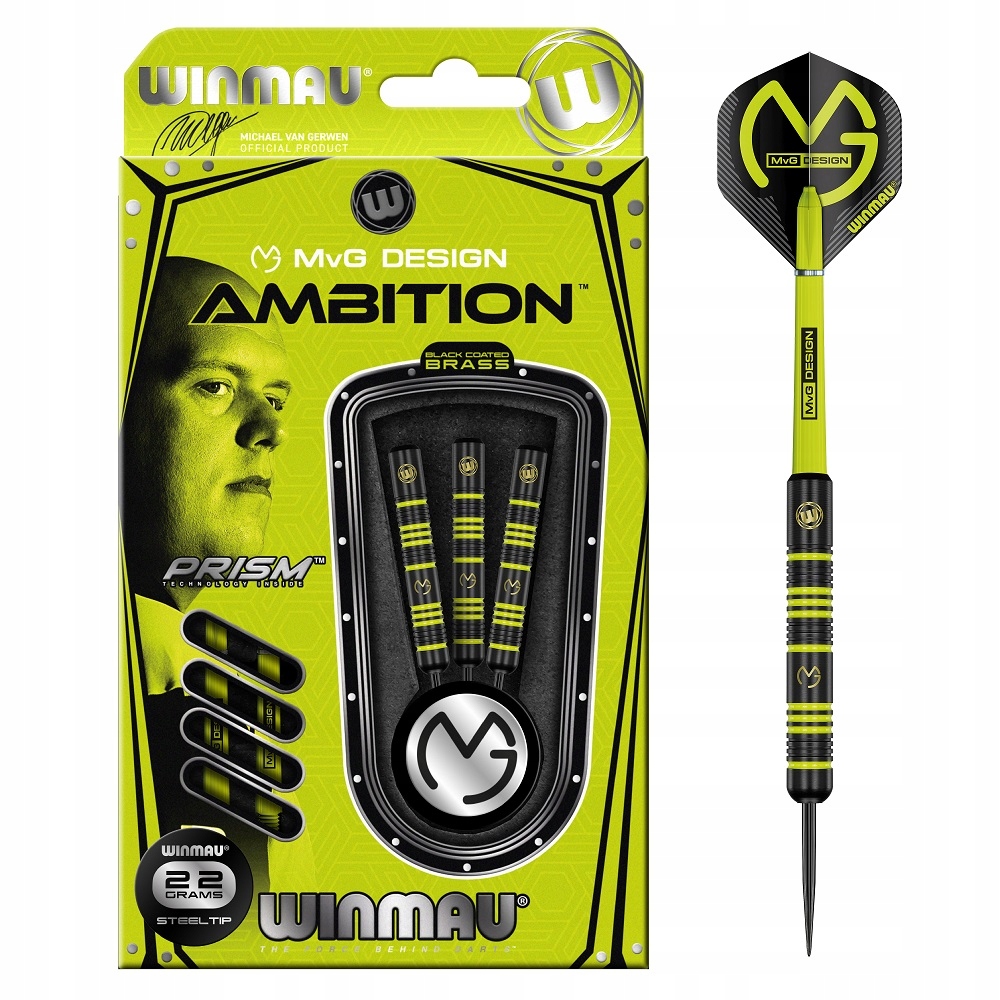 LOTKI RZUTKI MICHAEL VAN GERWEN MVG AMBITION 22G Kod producenta 1233.22