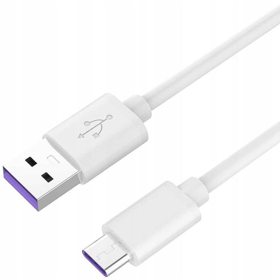 Premiumcord Kabel Usb-c 3.1- Usb-a 2.0 fast charge 5A 100W biały