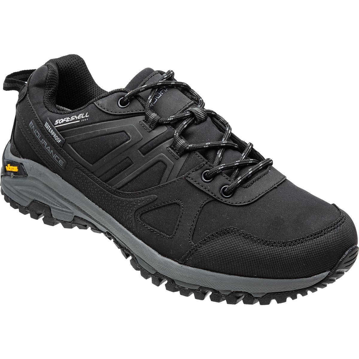 Buty trekkingowe męskie Endurance Hansou Vibram Wp Czarny 44