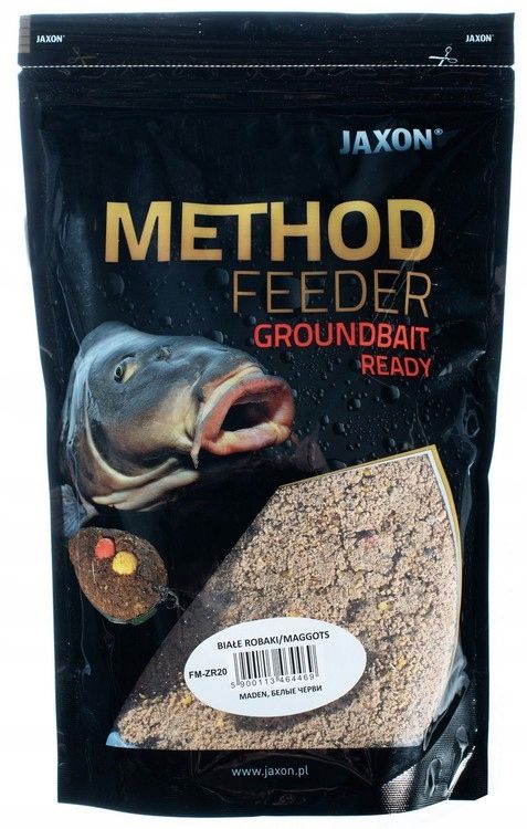 Zanęta Mokra Jaxon Method Feeder Ready Biały Robak