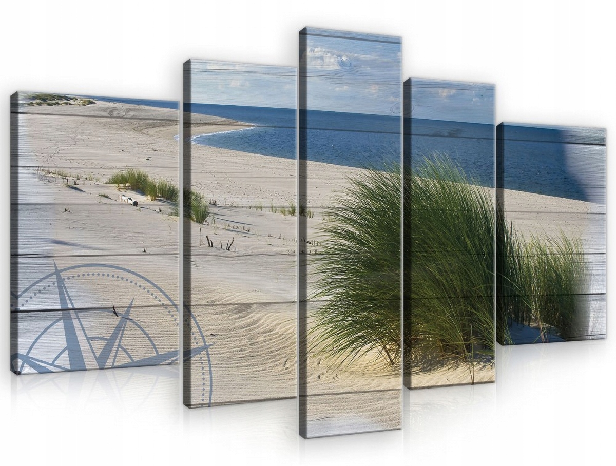 Obraz Na Plátně Canvas 170x100 Pláž Moře Desky