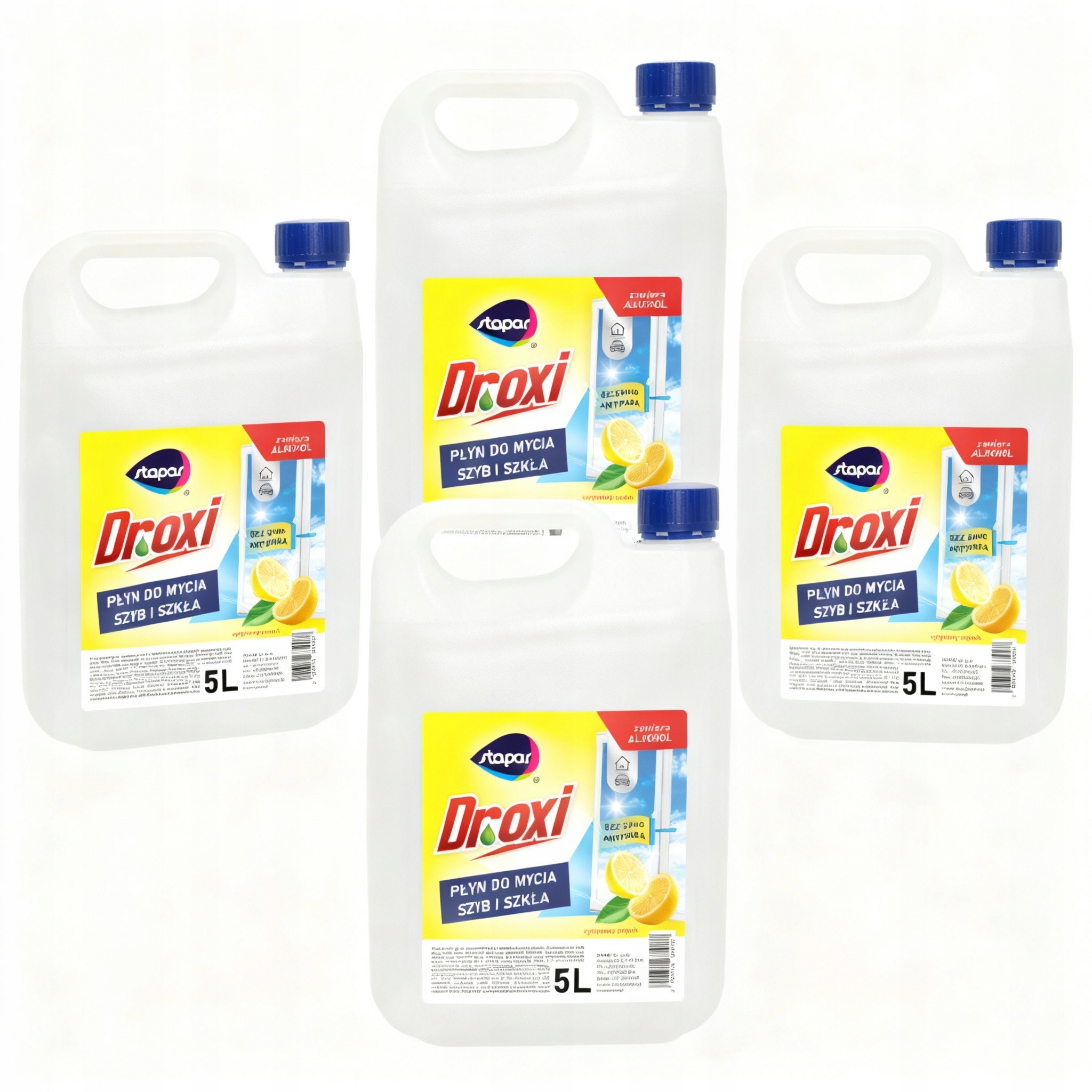 Levně Sada 4 x Stapar tekutý čistič skel a zrcadel 5 l