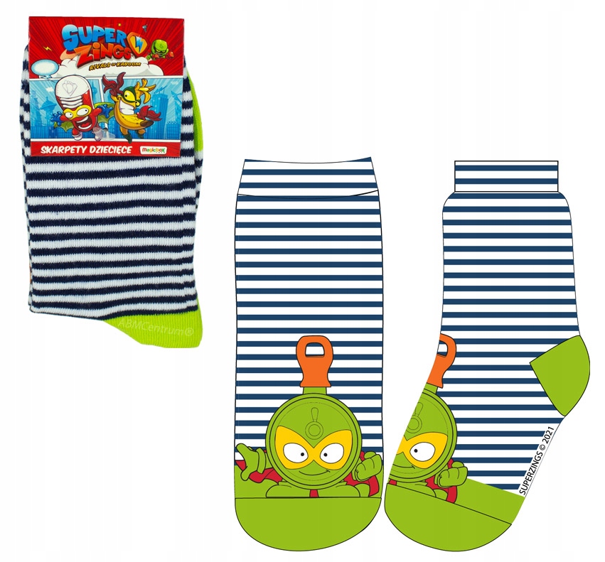 

Skarpetki Skarpety 31-34 Super Zings Teflontastic