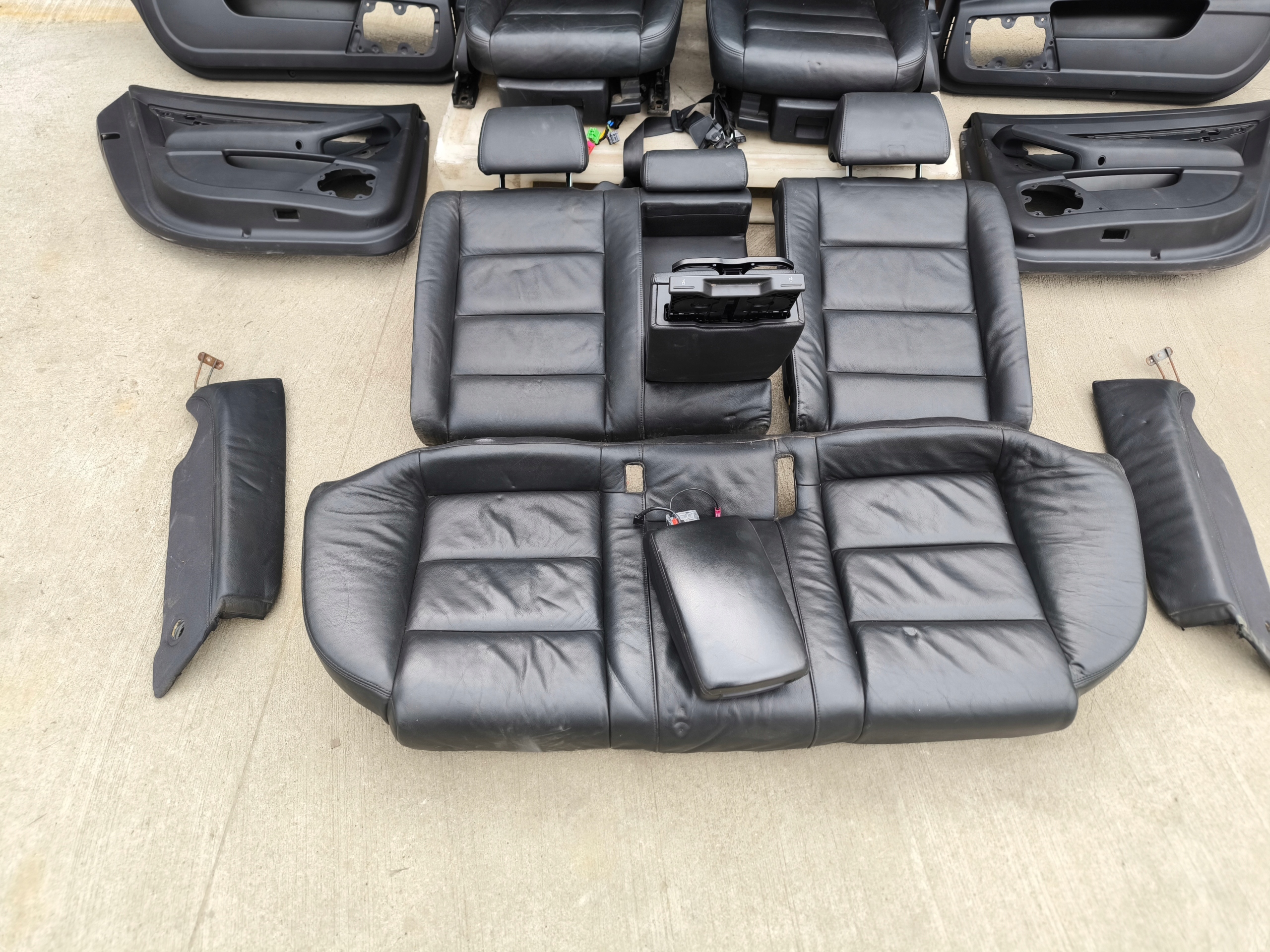 Sitz Sitze KOMPLET AUDI A6 C6 Leder GRZANE SCHOWKI MC DONALDS