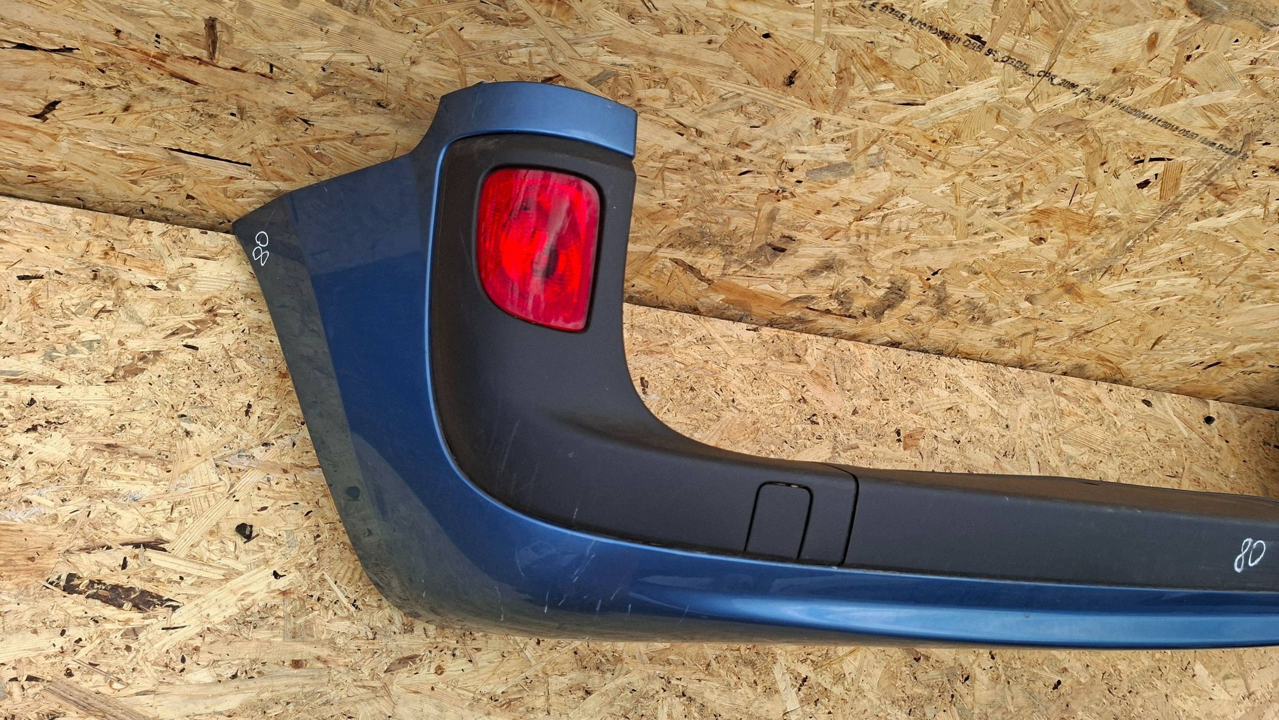 bumper rear part 8200436723 RENAULT KANGOO II CITAN and complete without PDC 07-2021