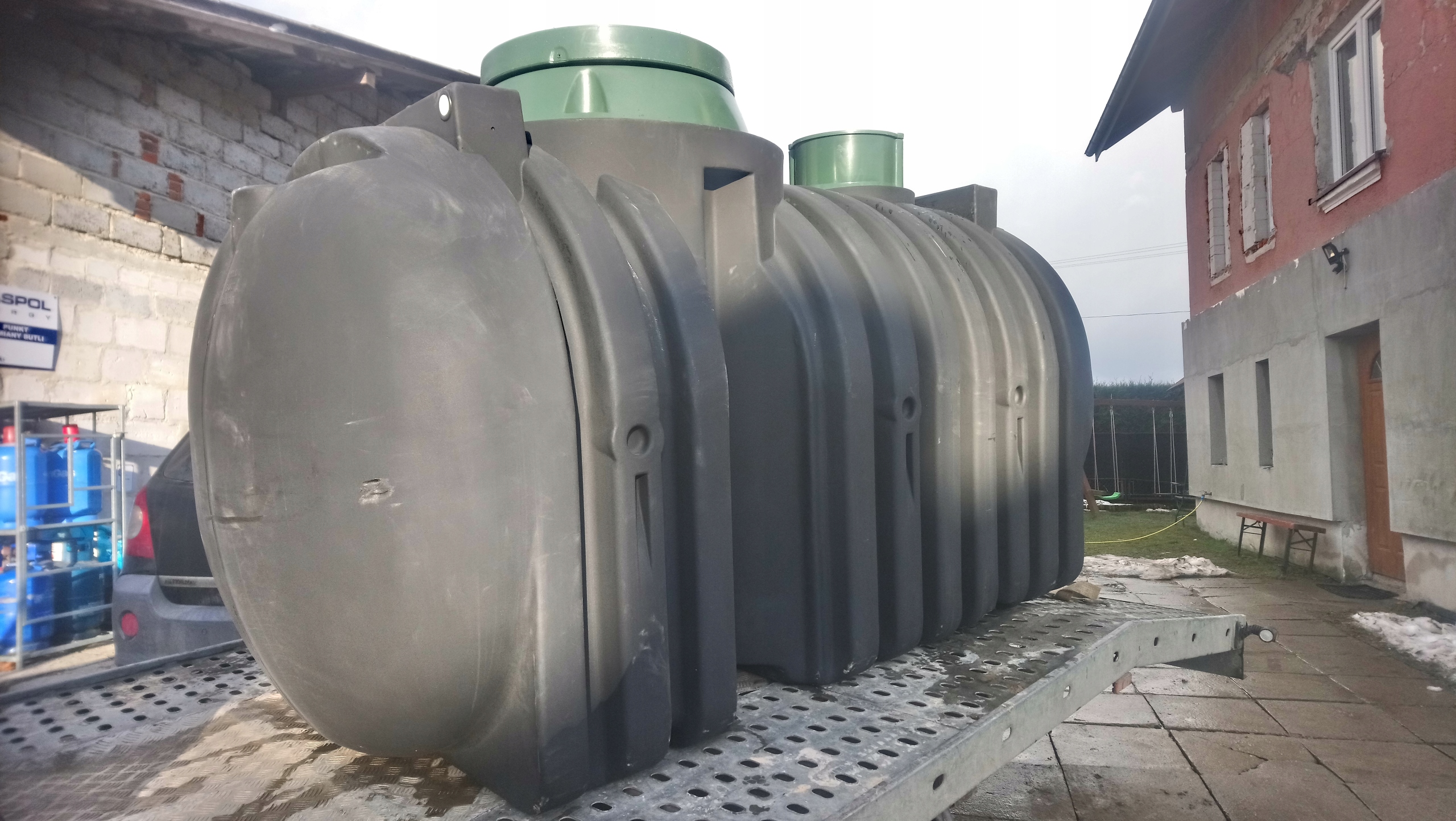 ZBIORNIK 3000L osadnik gnilny oczyszczalnia szambo Rodzaj oczyszczalni biologiczna