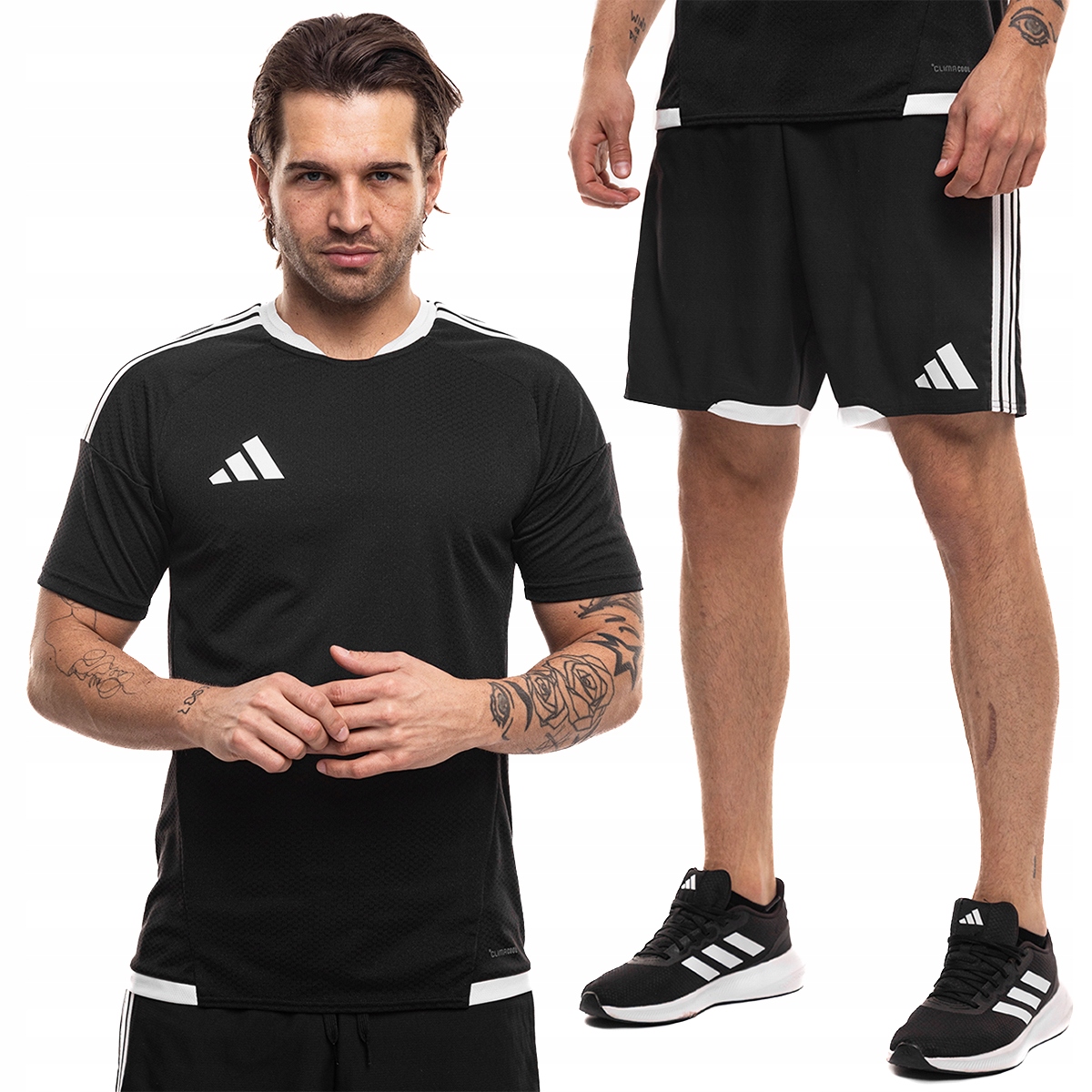 Sportovní oblečení adidas Pánský set Tričko Kraťasy Komplet Tiro 26 vel. M