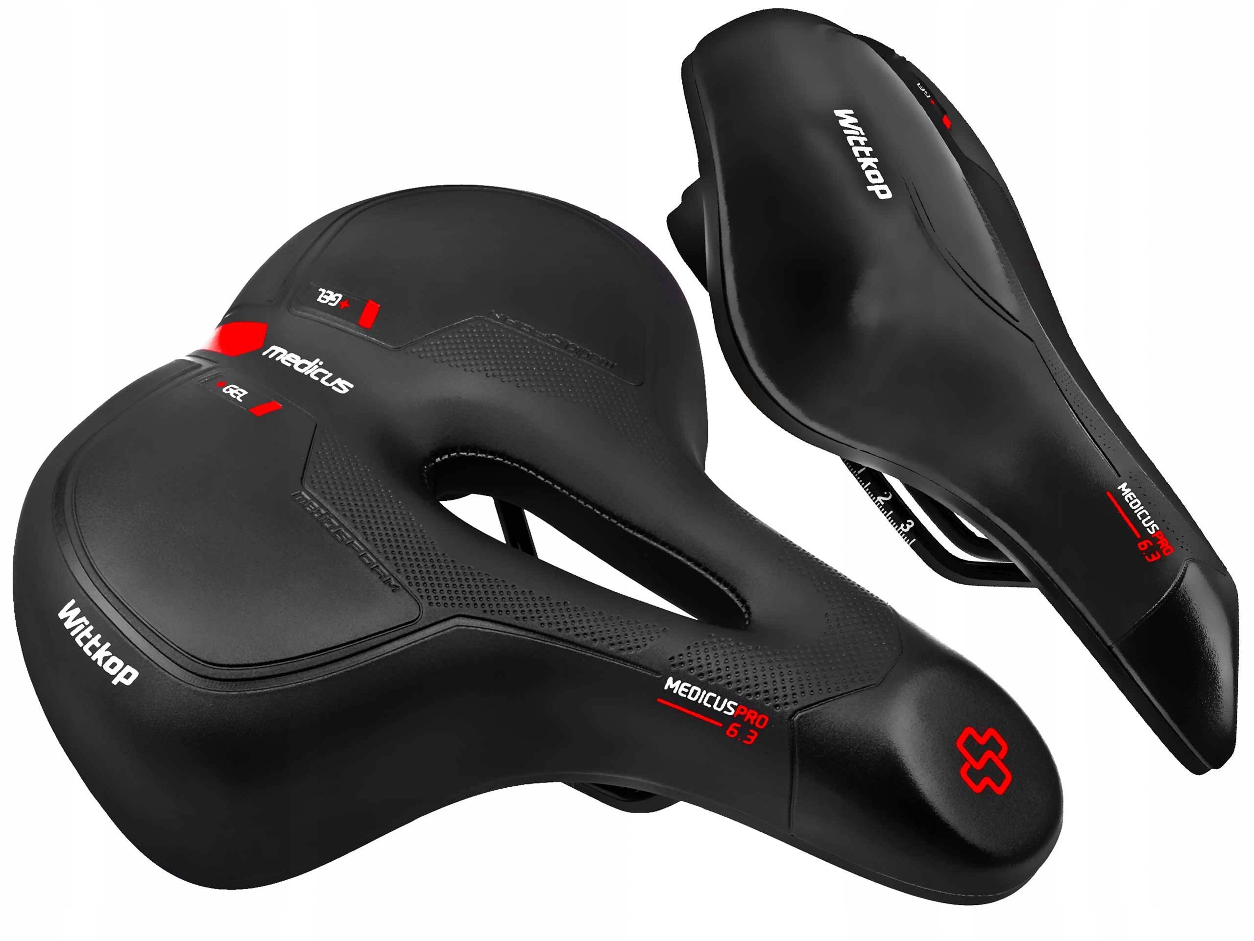 

Siodełko Wittkop Medicus Pro Gel trekking 6.3