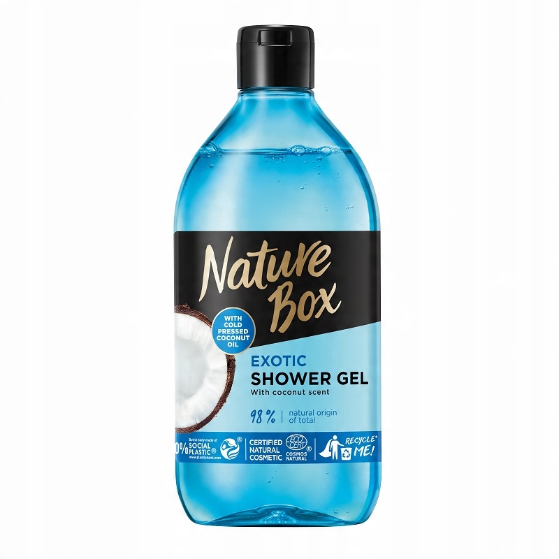 

Nature Box Żel pod Prysznic Odświeżający Kokos 385