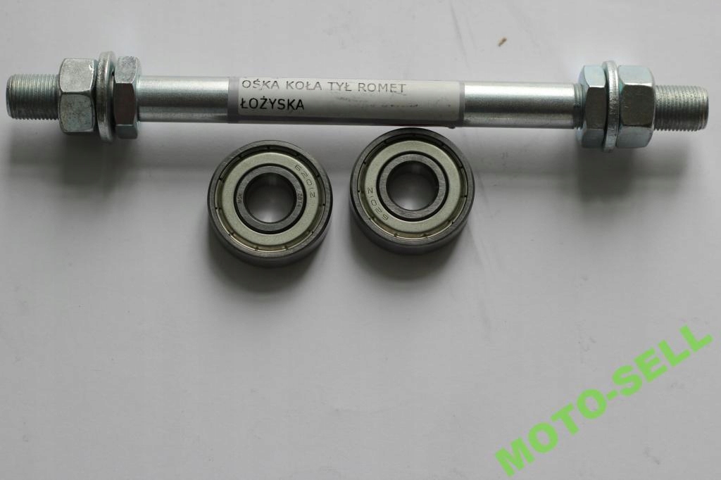 OŚ OŚKA KOŁA TYLNEGO TYŁ ROMET OGAR KOMAR+ ŁOŻYSKA Producent inny