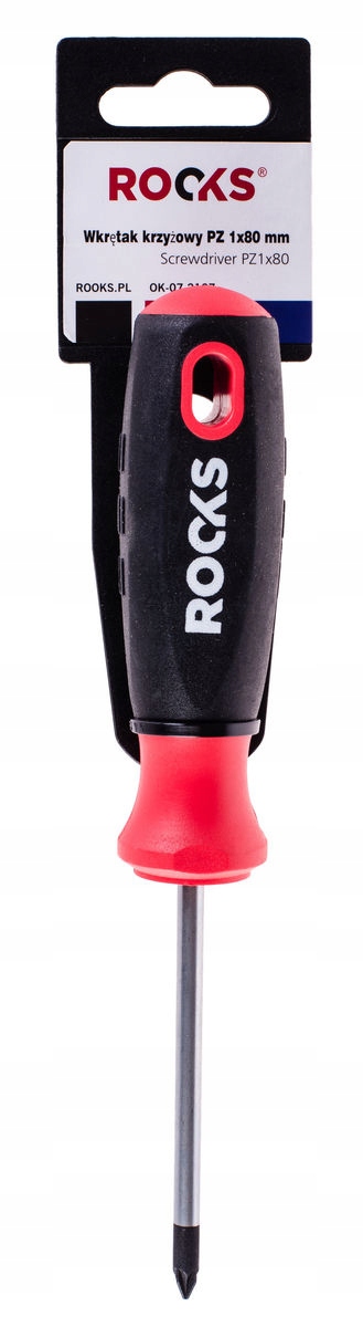 WKRĘTAK KRZYŻOWY PZ 1X80 MM OK-07.2127