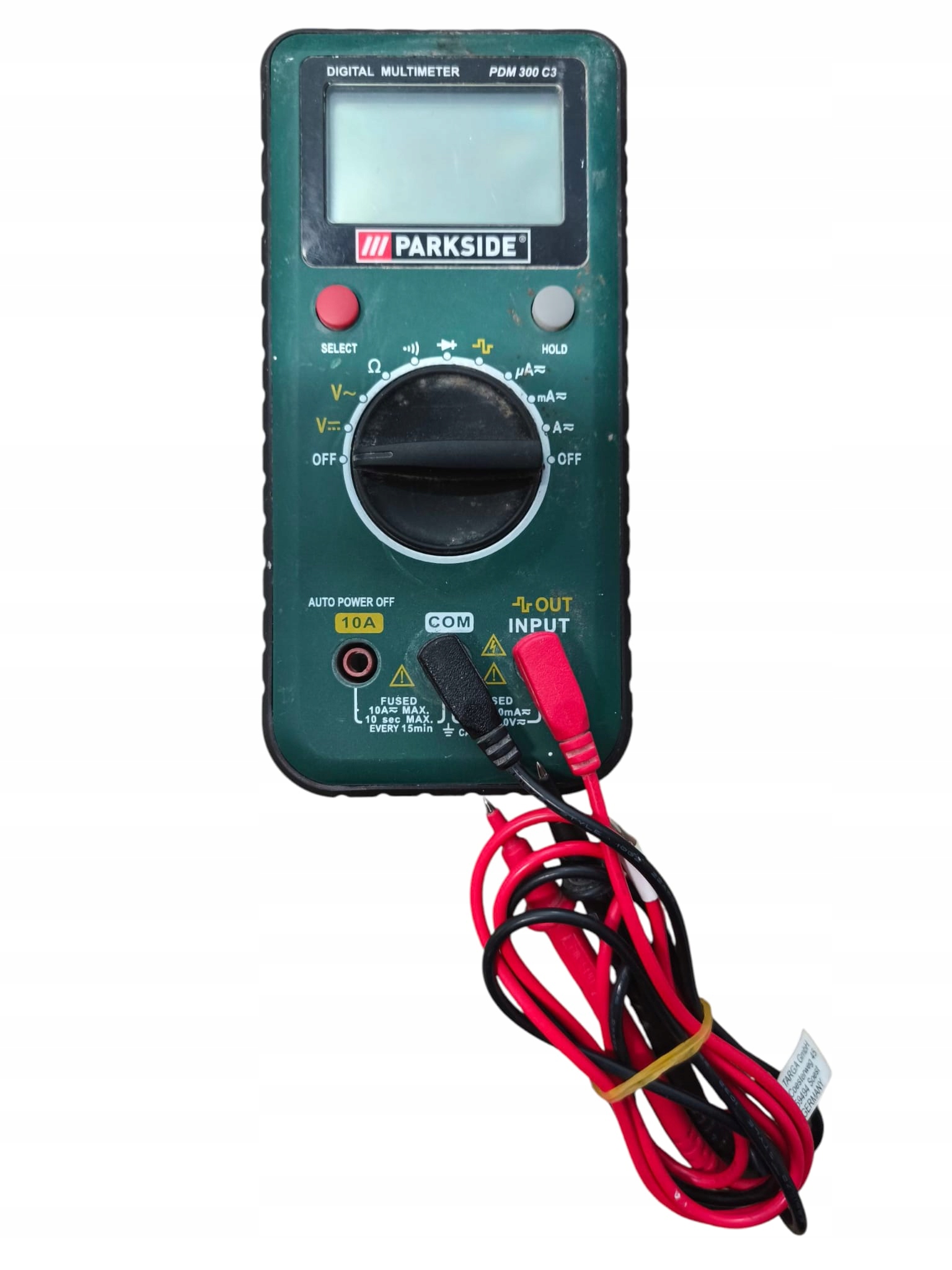 MIERNIK CYFROWY PARKSIDE PDM 300C3