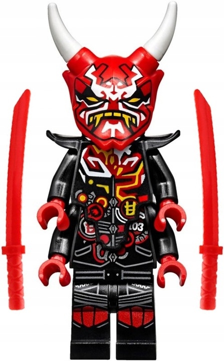 Lego Ninjago MR.E MASKA ONI TORS DEMONA z zestawu 70639 15557814583 Allegro.pl
