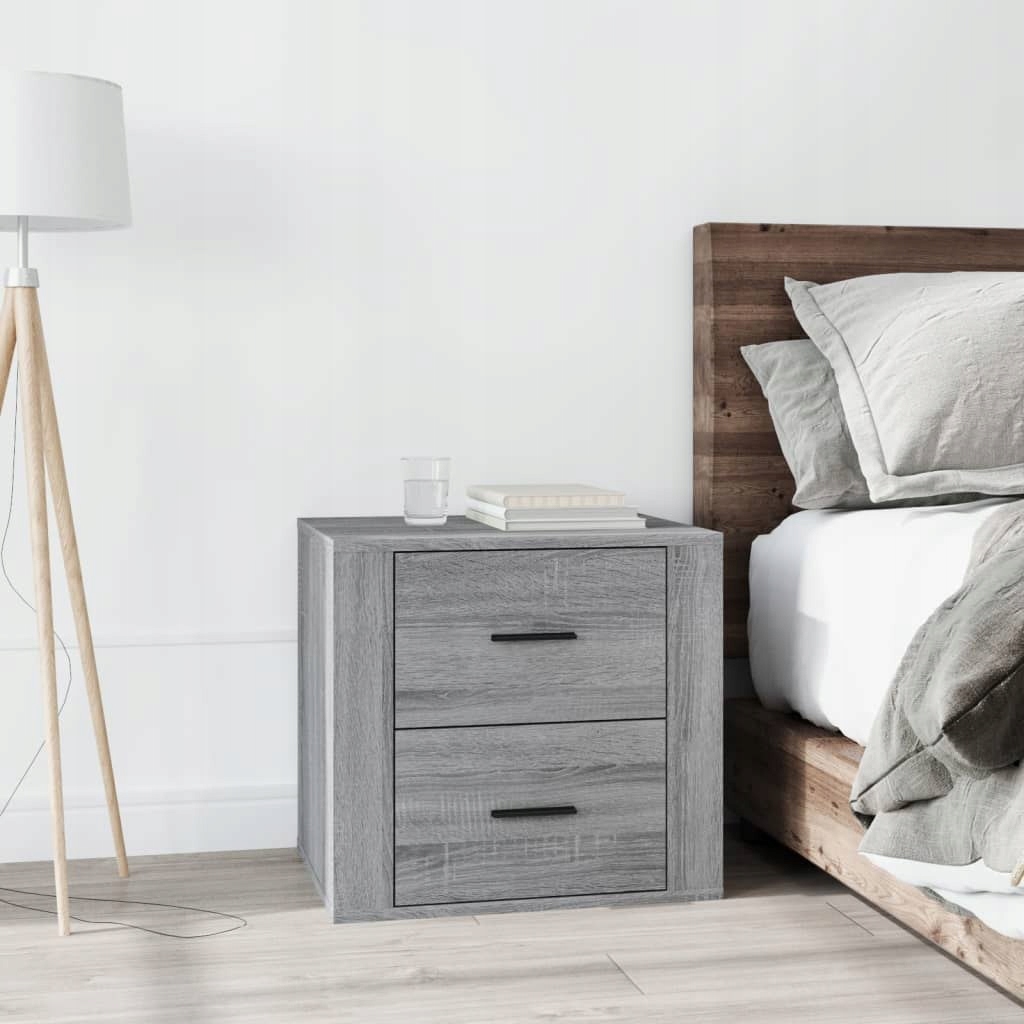 Lumarko Skříňka noční, šedý dub sonoma, 50x39x47 c