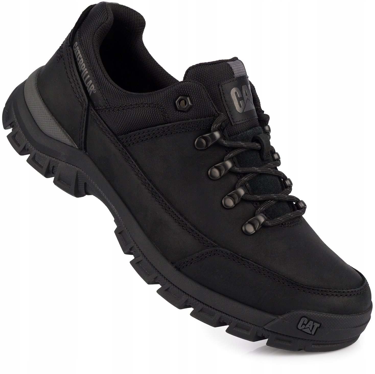 Caterpillar Cat Threshold Buty Półbuty Męskie Sportowe Skóra Czarne r. 40