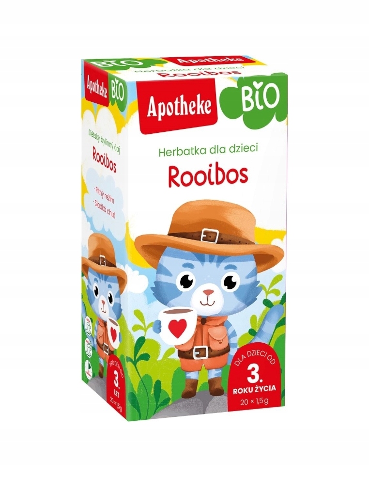 Herbatka dla dzieci rooibos ekspres 20T APOTHEKE BIO