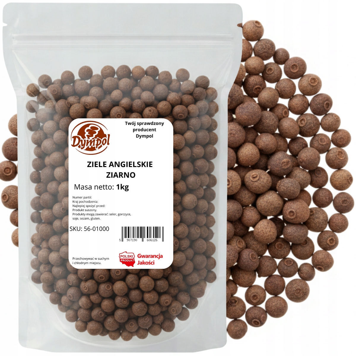 nové koření Přírodní Zrno Velmi aromatické Kvalita Dympol 1 kg