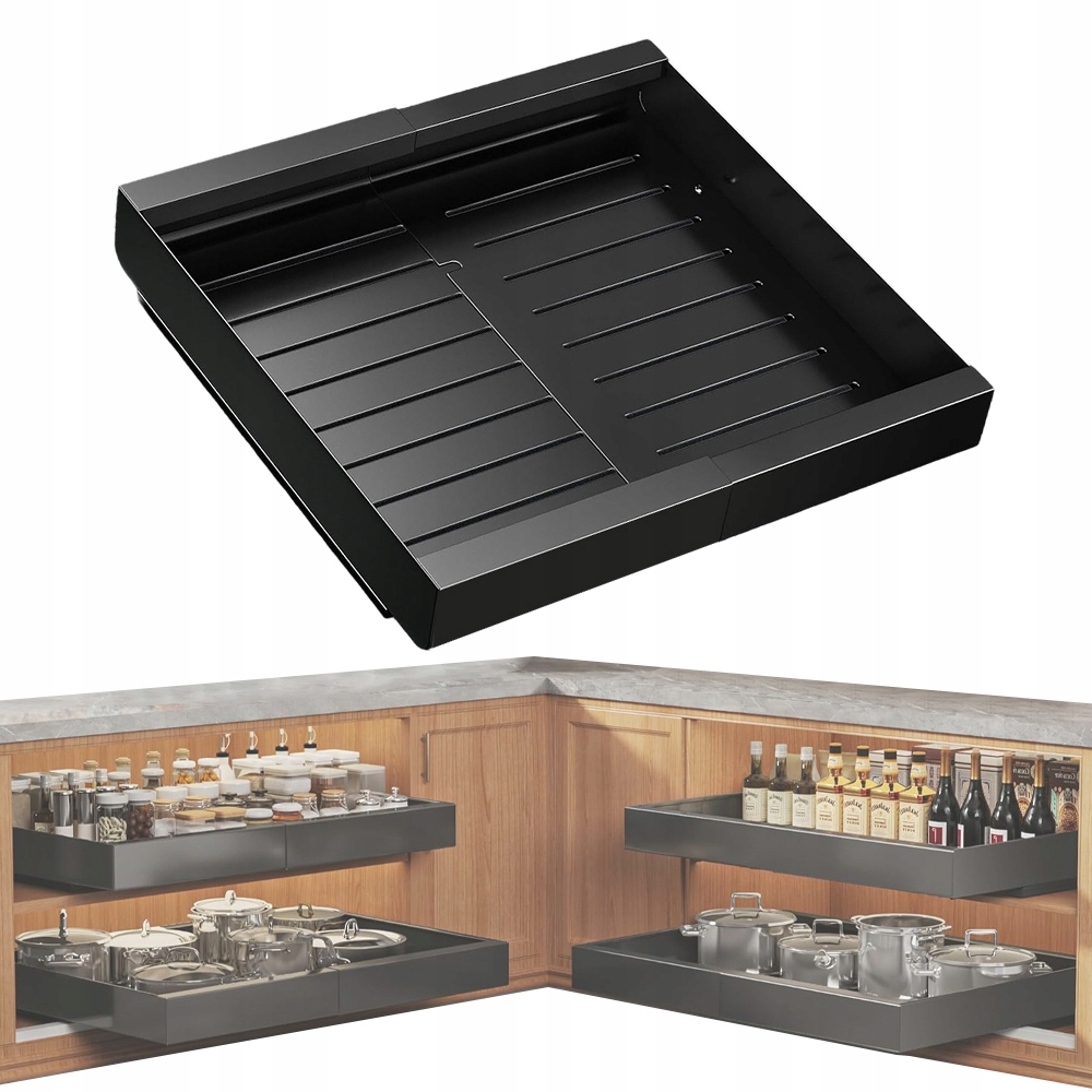 Šuplík Z Kovu S Tichými Vodítky Bez Vrtání