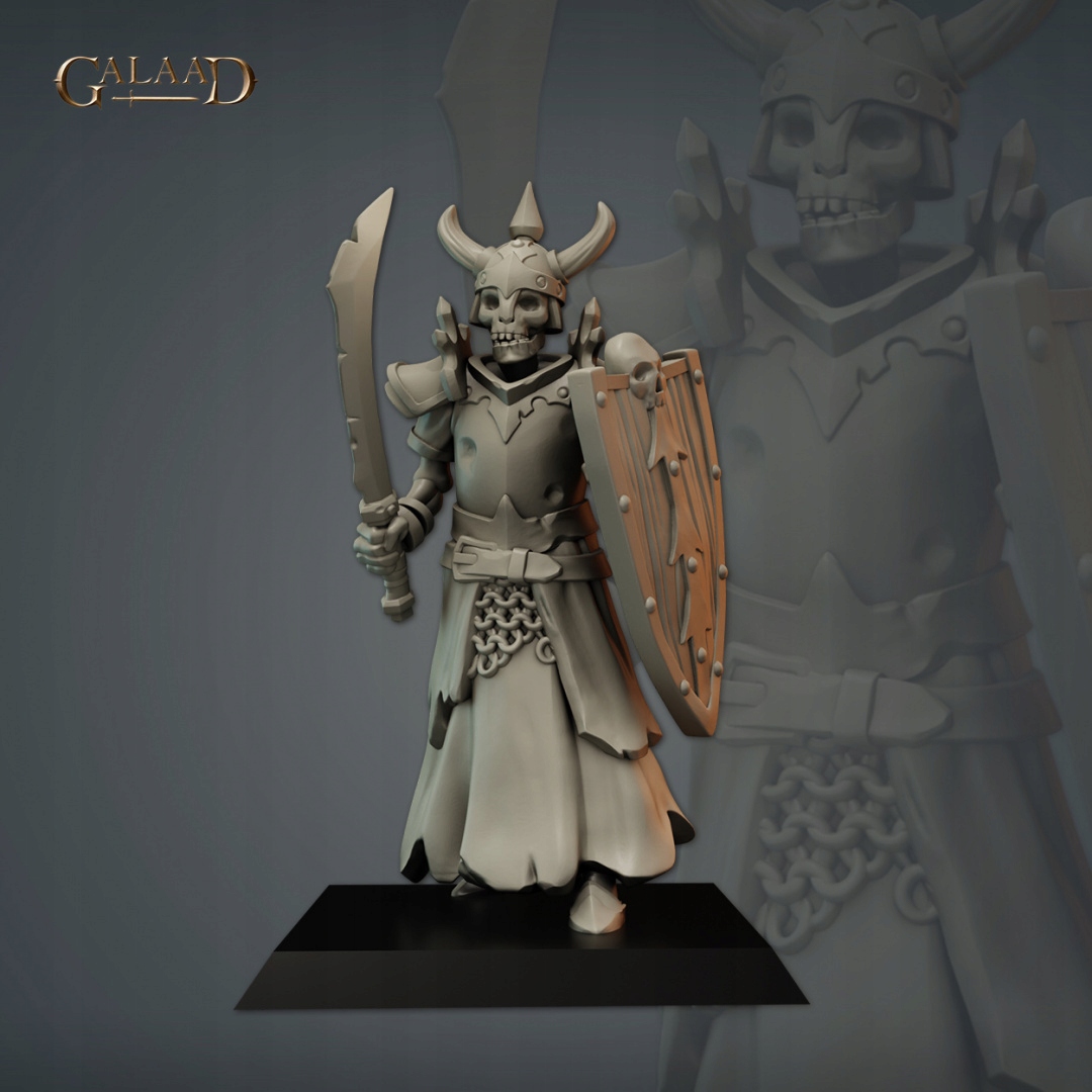 Skeleton 2 Model RPG D&D Pathfinder Dungeons and Dragons