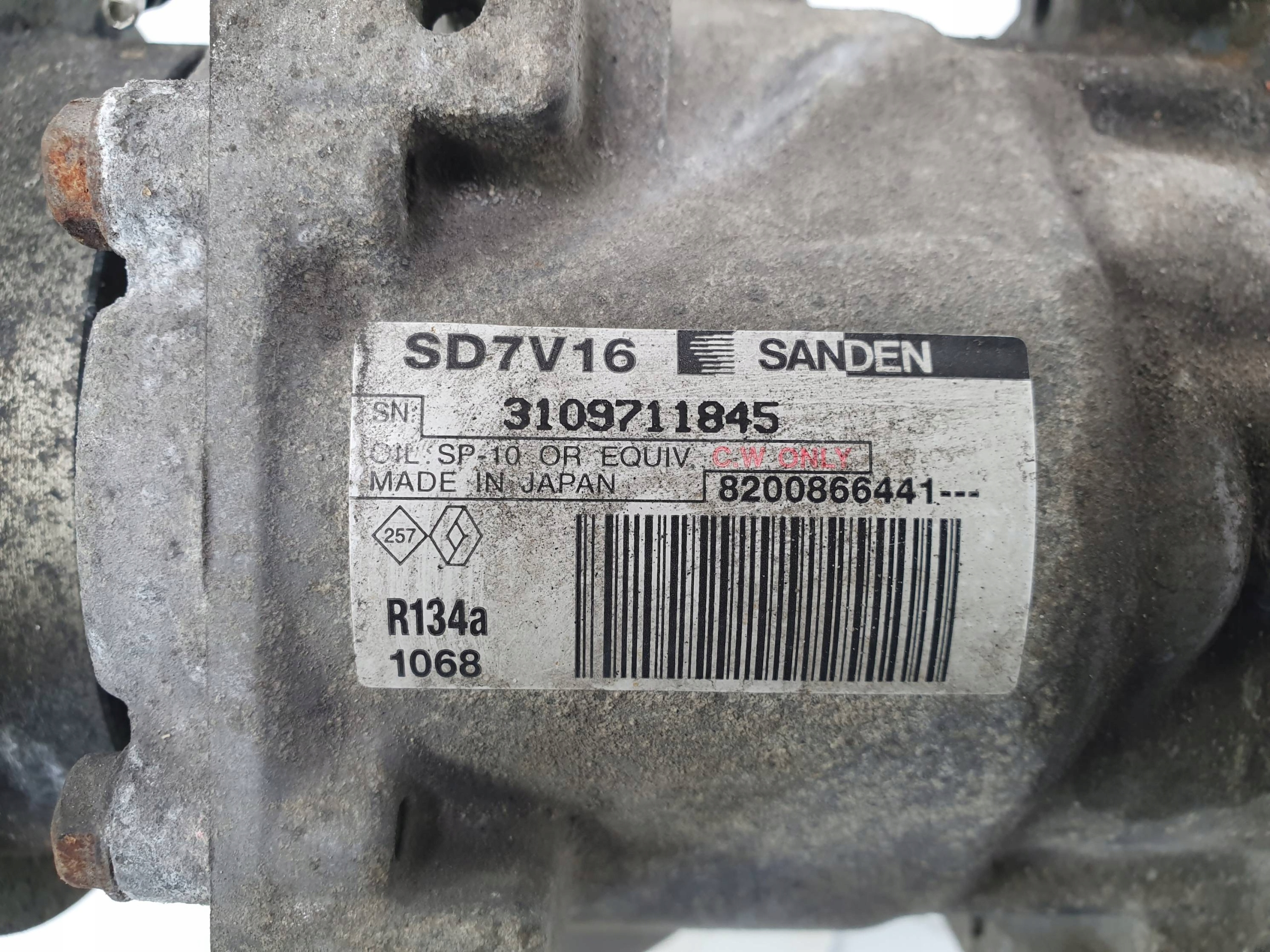 Klimakompressor klimaanlage 8200866441 DACIA SANDERO