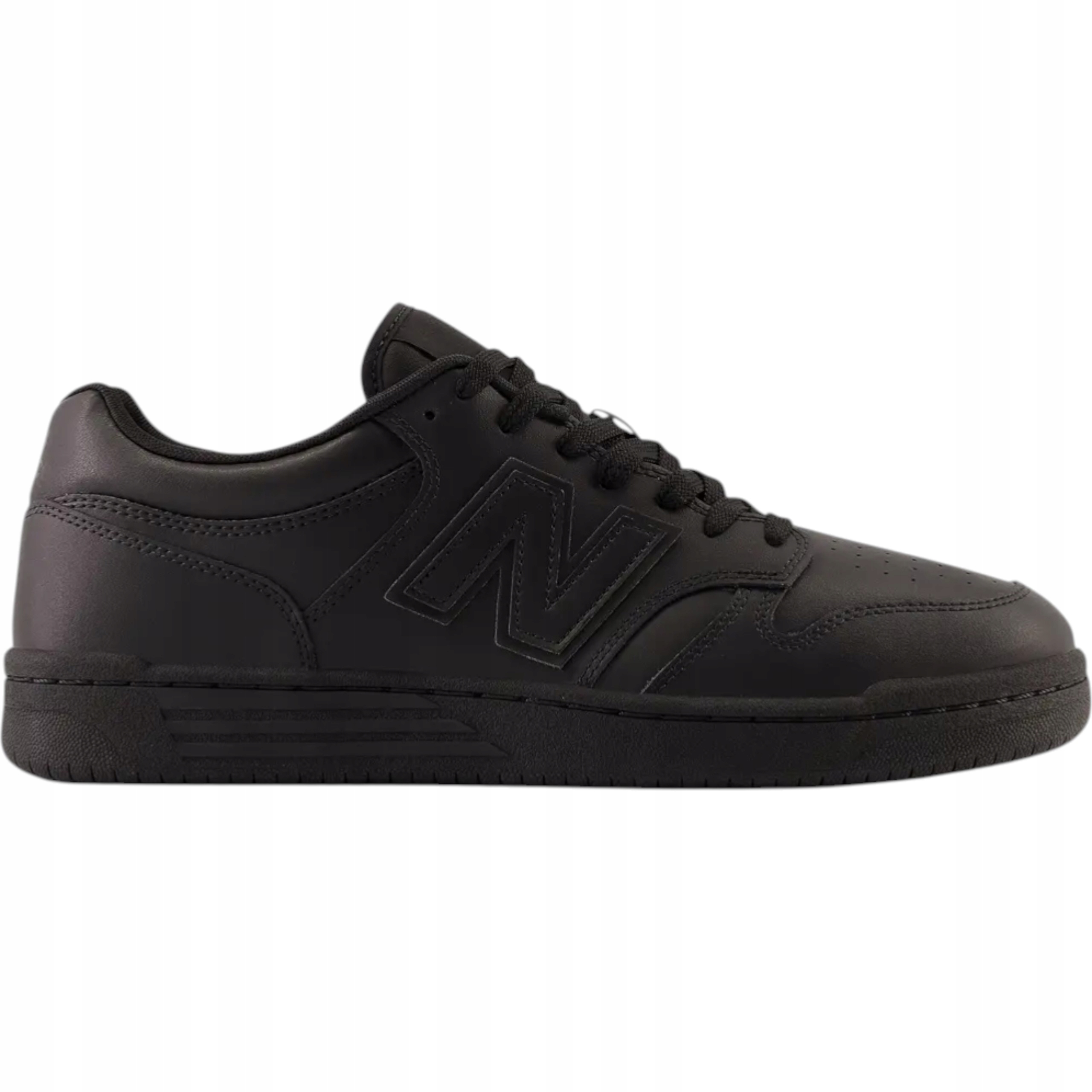 Pánské boty New Balance 480 BB480L3B černé kožené streetwear 44.5