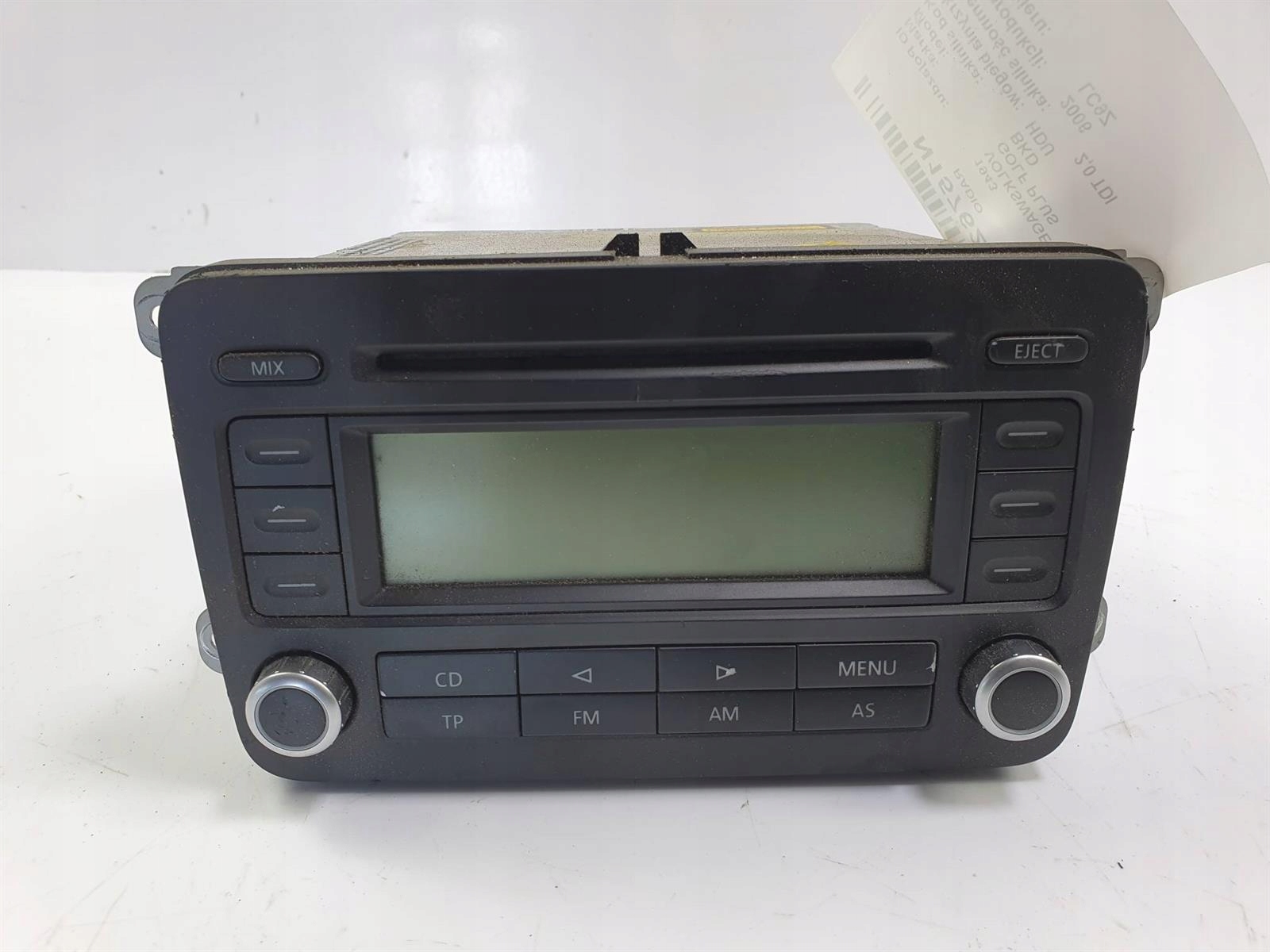 РАДИО VOLKSWAGEN GOLF PLUS