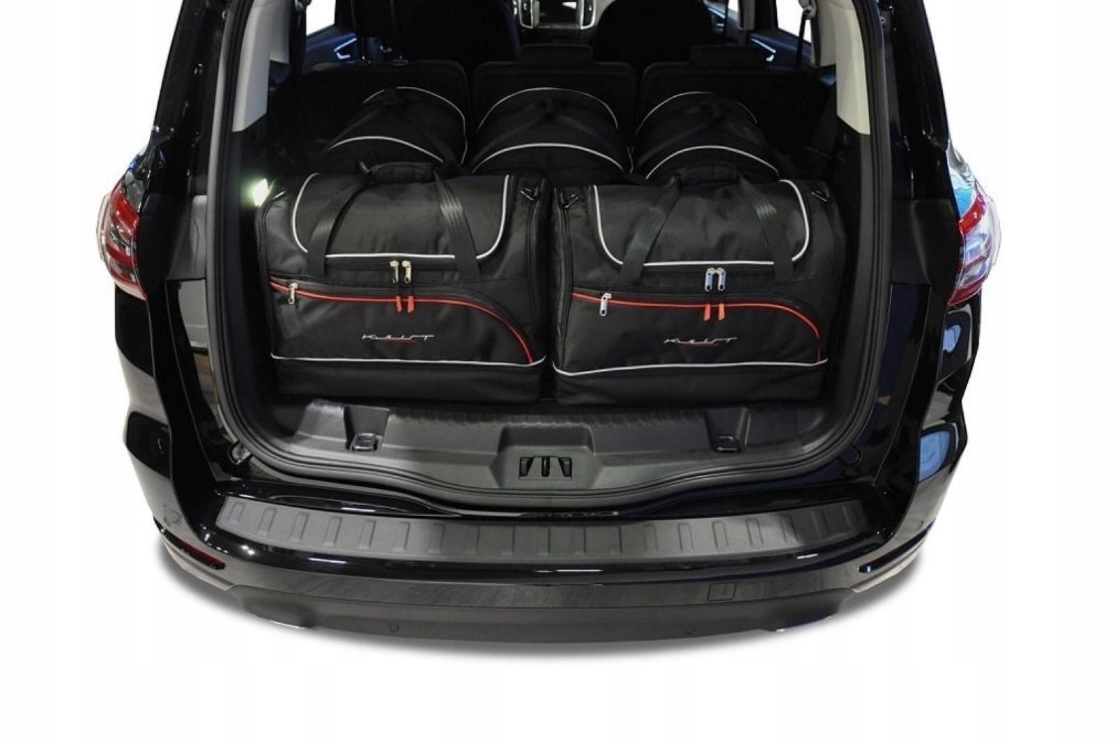 J&j Automotive Sada 5ks cestovných tašiek Sport pre Ford S-max 2015+