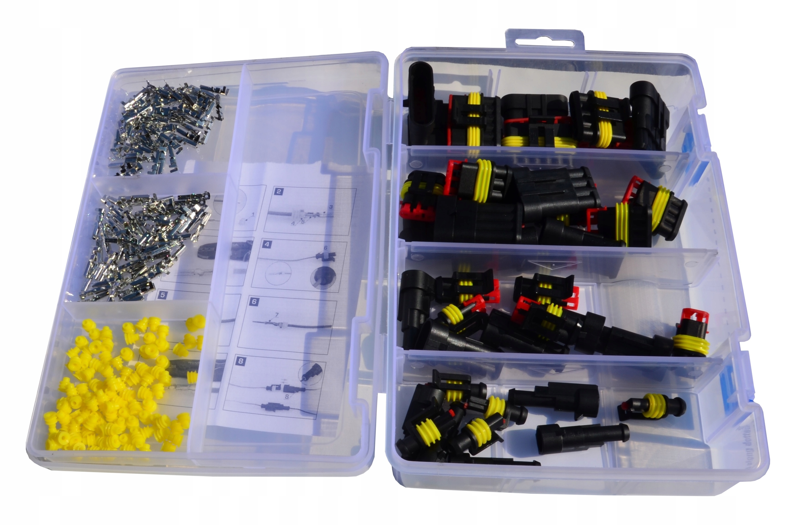 ПОВІТРОНЕПРОНИКНІ З'ЄДНУВАЛЬНІ КУБИКИ 1-6 PIN / 1,5 ММ