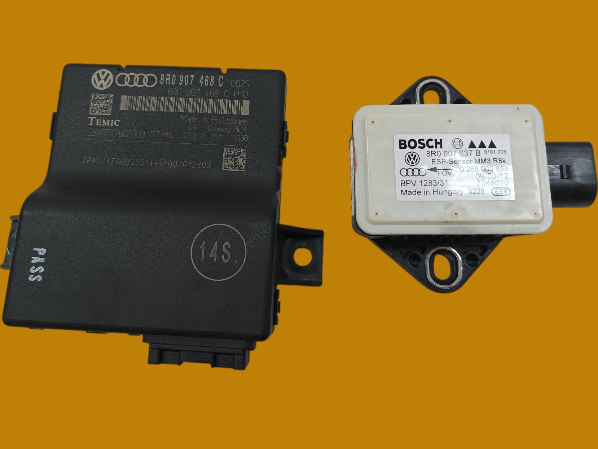 modulo GATEWAY ESP KPL 8R0907468C 8R0907637B Audi A5 e (2007- )