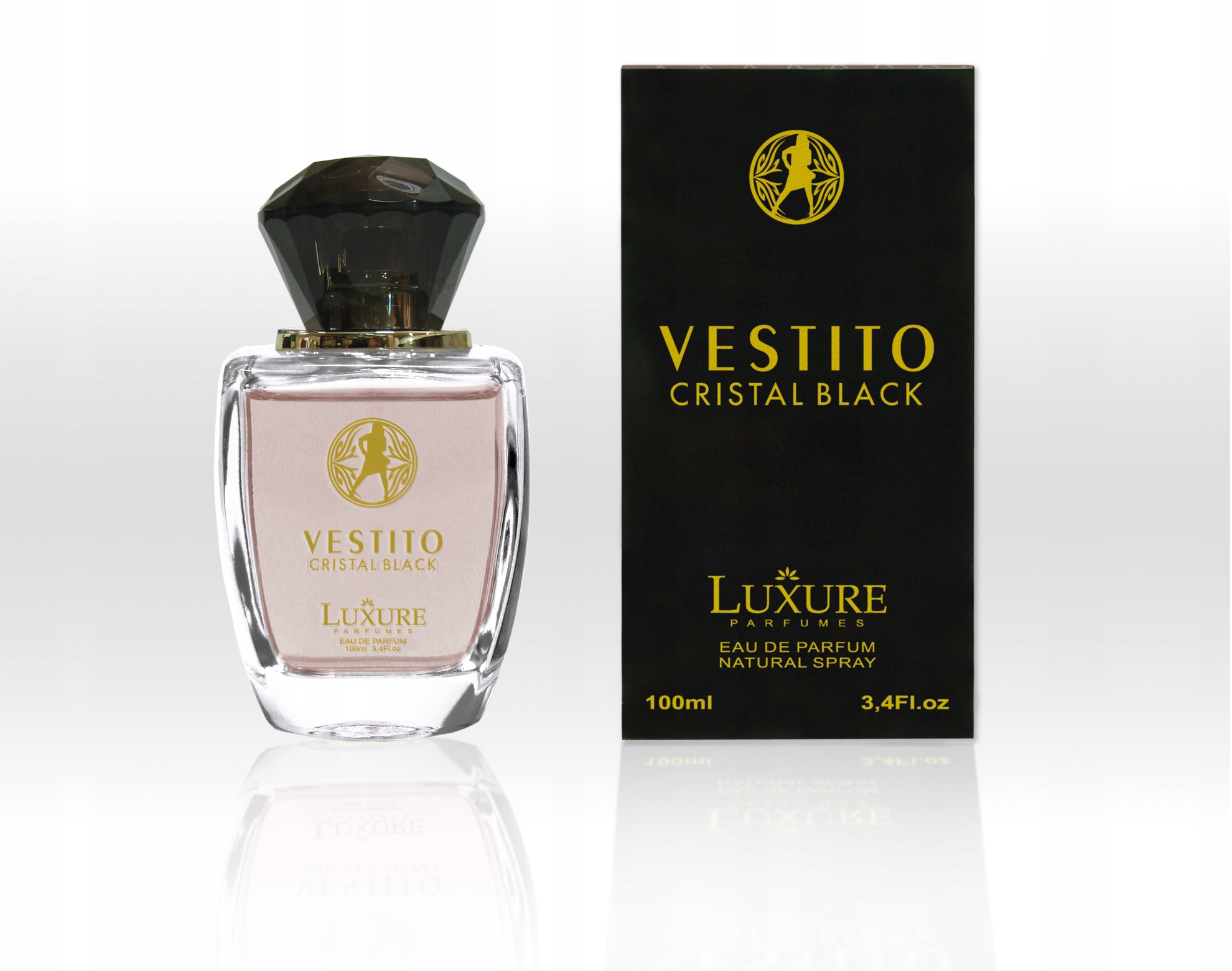 LUXURE-VESTITO CRISTAL BLACK 100 ml edp